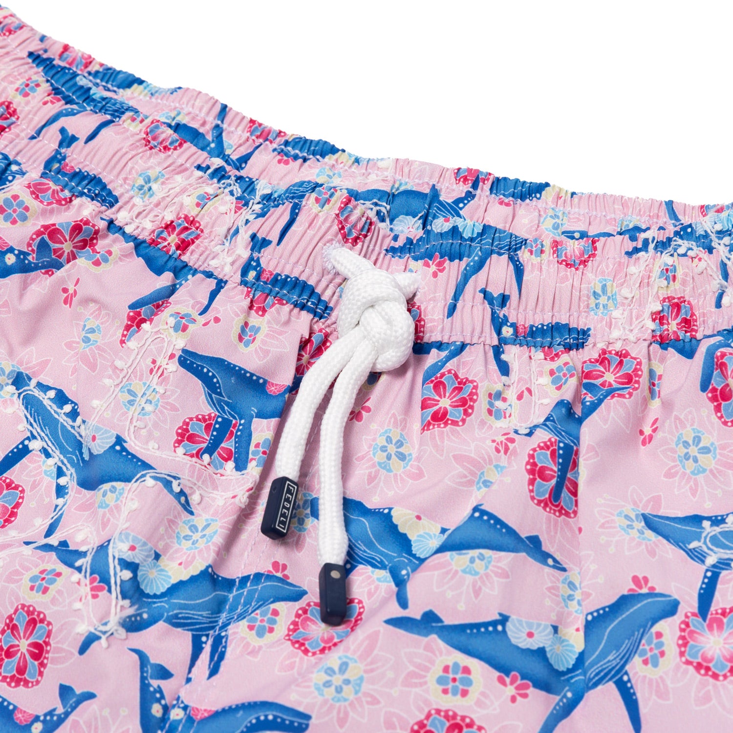 Exclusively for Michael Jondral: Swim Shorts "Balena Divertente" made from Quick-Drying Airstop Fabric